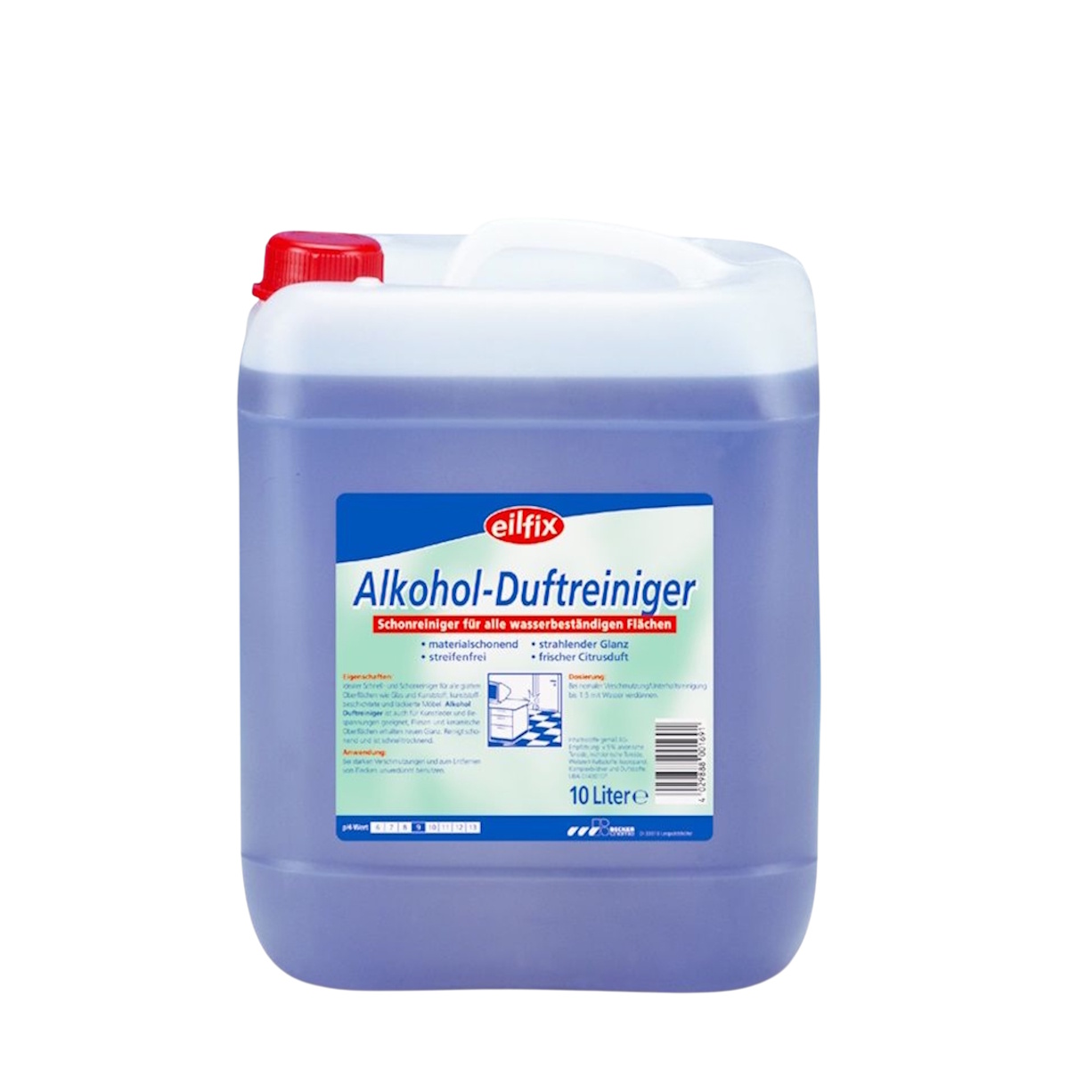 Alkohol Softreiniger Oberflächenreiniger Citrus Duft flüssig 10l