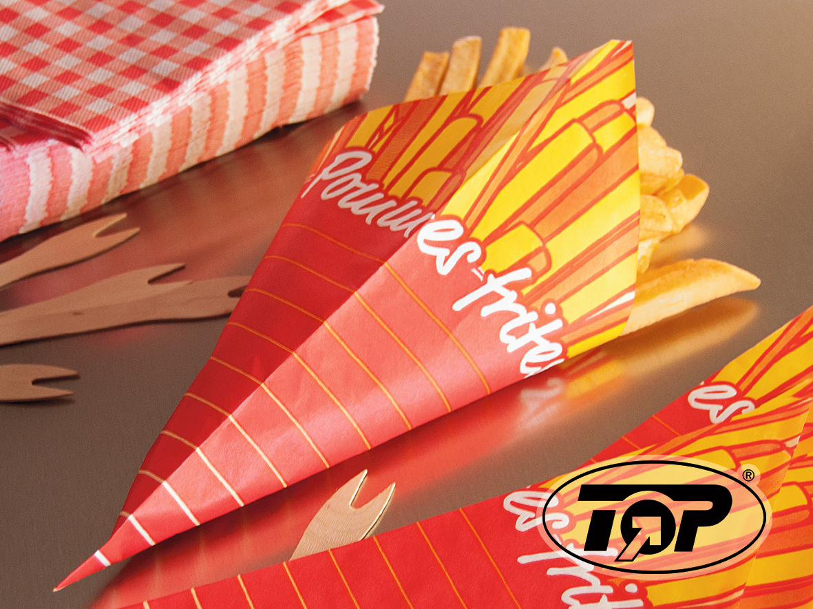 Weihnachtliche Spitztüten Aus Papier Mit Elch-Motiv – 100 Stück, 19 Cm, Ideal Für Kekse & Co.