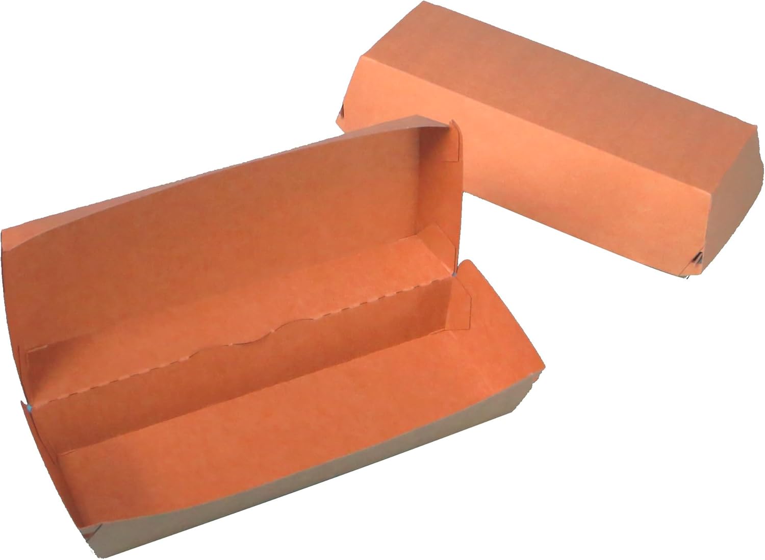 Baguettebox braun fettdicht 230/210x95/75x60mm Papier biologisch abbaubar 600St.