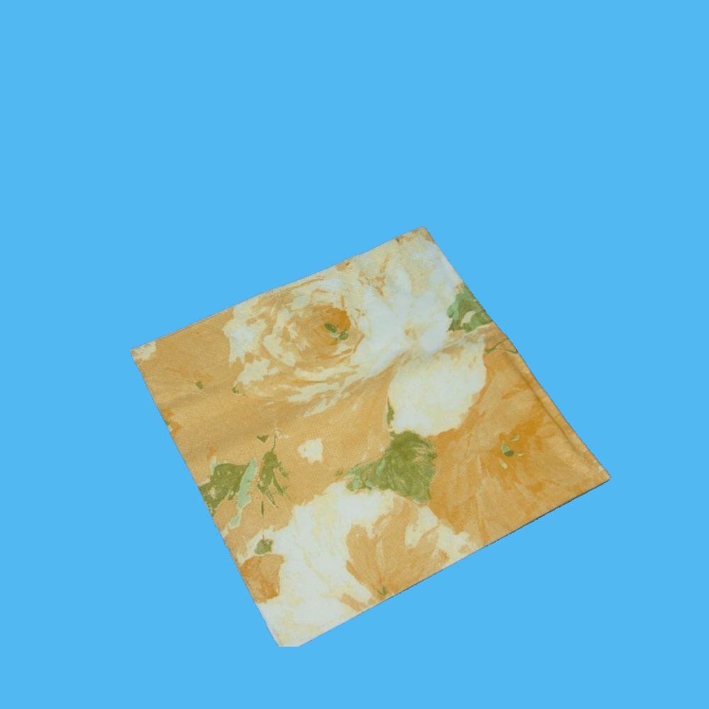 Tissue Servietten 40x40cm 3lg 1/4 Rosendekor Apricot 1500St