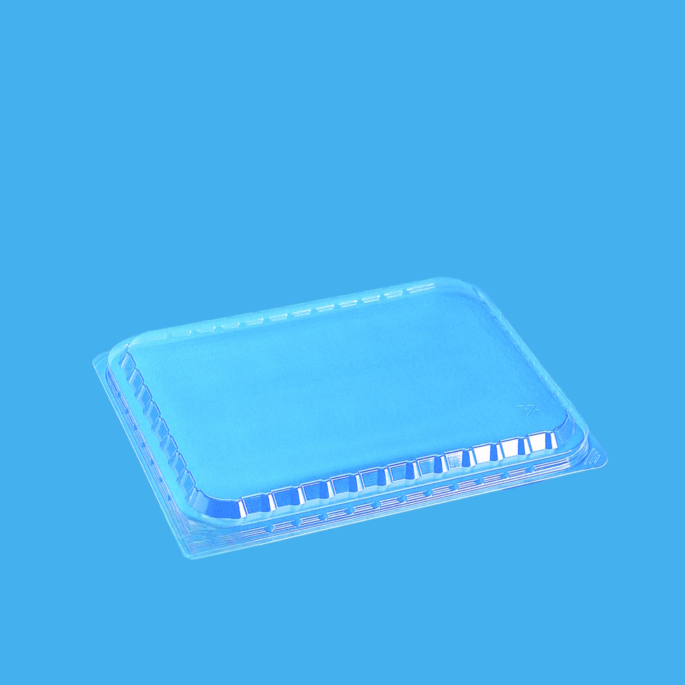 Klarsicht Schnappdeckel für Menüschalen 227x177mm PP recycelbar 250St