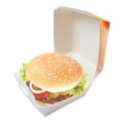 Fast Food Starter Paket Hamburger+Pommes+Cola Fresh & Tasty