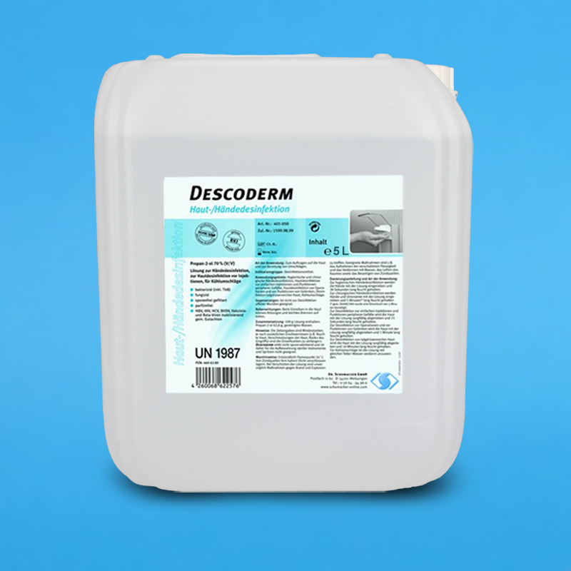 Hände Desinfektionsmittel "Descoderm" 5 Liter Kanister 1St.
