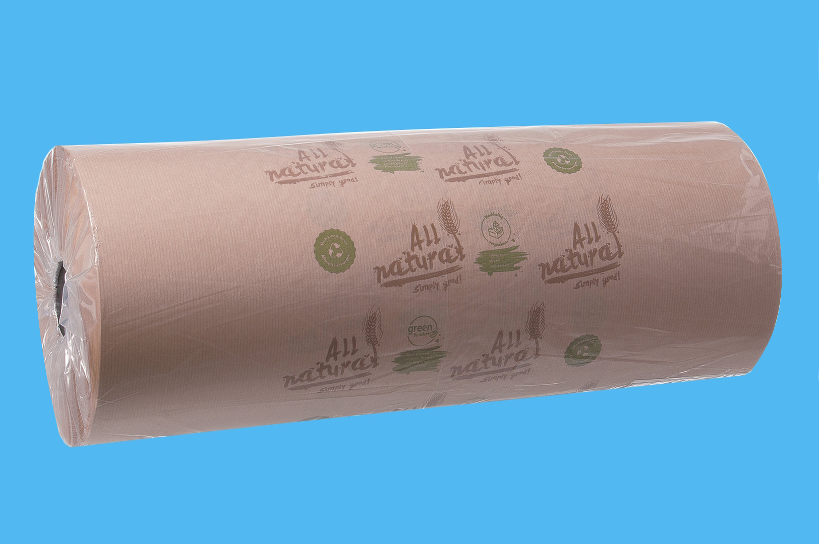 Rollenpapier Bäckerseide braun "All Natural" 32g 50cm 10kg 1Ro