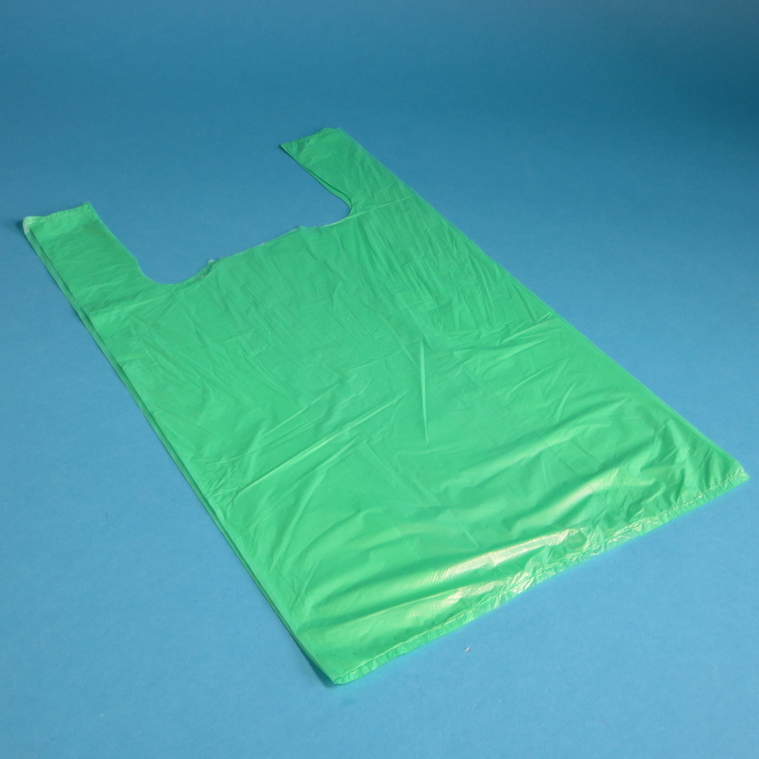Hemdchentragetaschen ND grün 30+16x52cm Jumbo 2.000St
