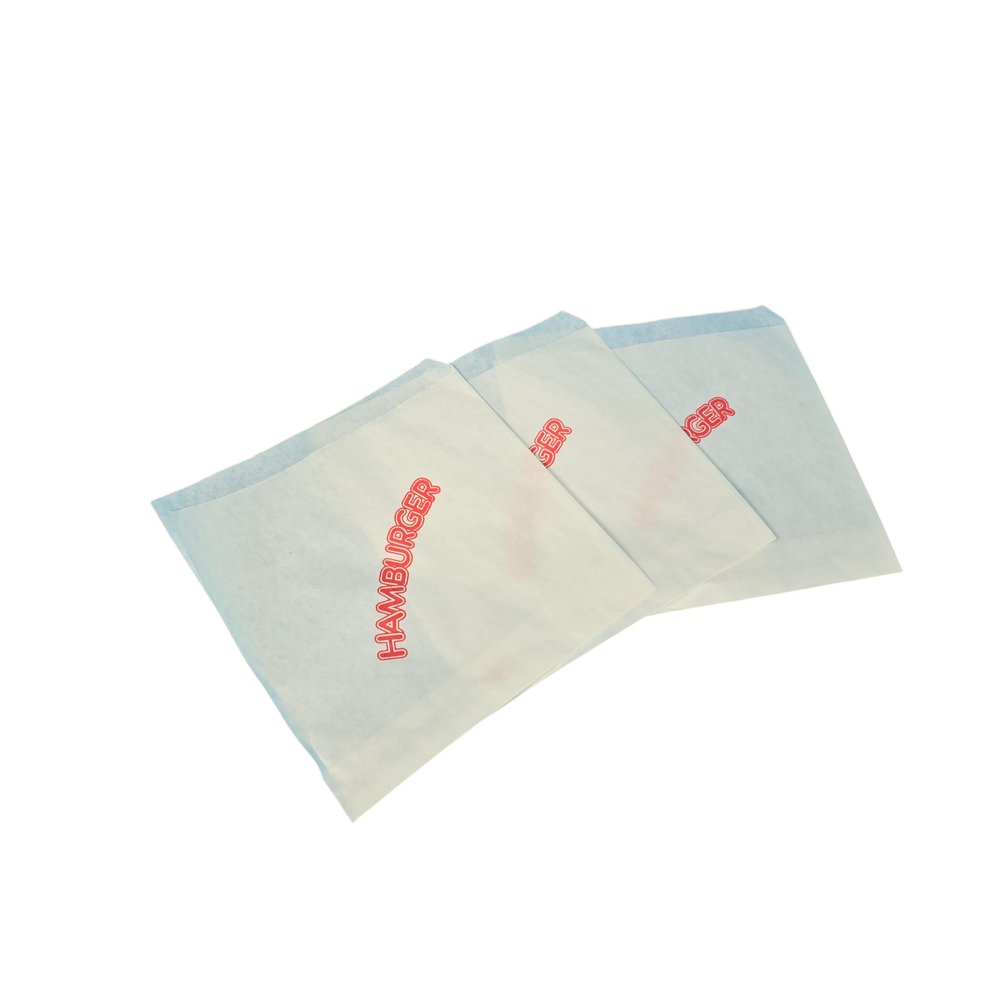 Hamburgertaschen 16x16cm mit Neutraldruck Kraftpapier 2.000St.