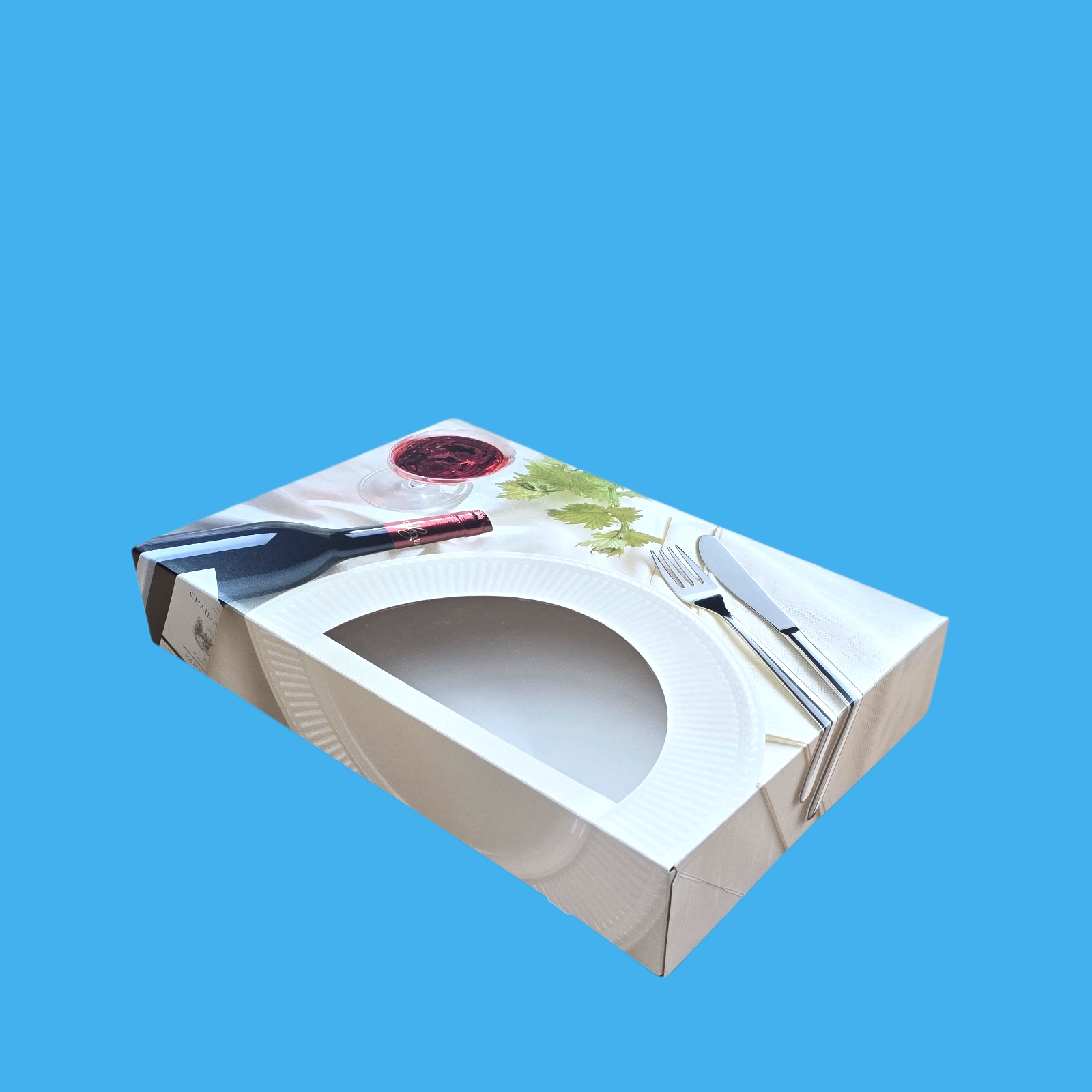 Catering Schaukartons Exquisit für Partyplatten mittel 80St