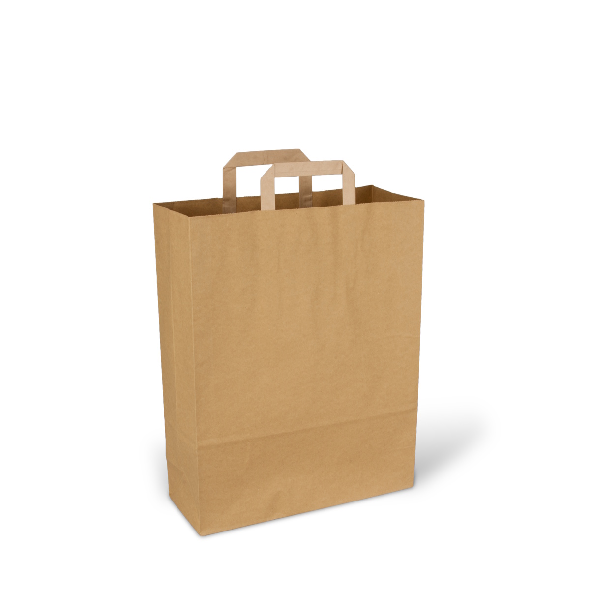 Papiertragetaschen braun 22x11x36cm 70g/m² Kraft 250St.