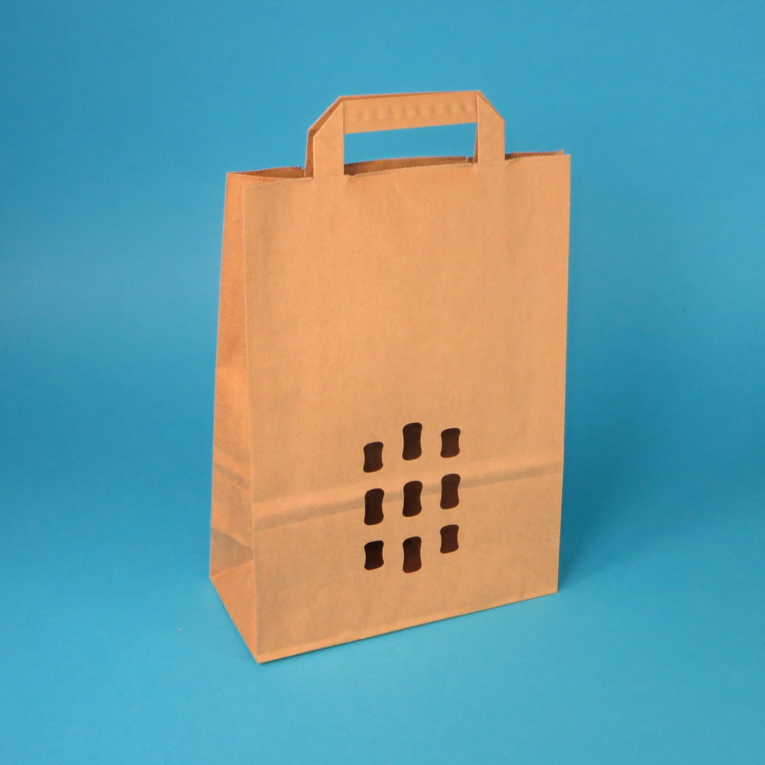 Inkl 250 Papiertragetaschen Kartoffeltragetaschen Papiertüten für Kartoffeln KRAFT 90g/m² AufdruckSpeisekartoffeln 22+10x36cm 5kg Verpackungslizenz in D 