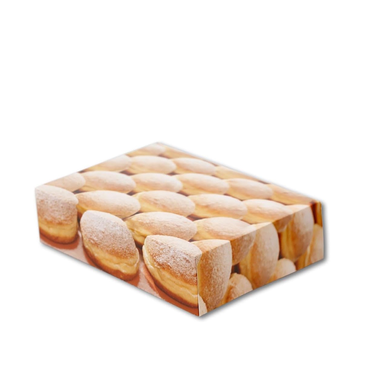 Transportkarton für Berliner / Krapfen / Pfannkuchen 31x22x8cm 150St