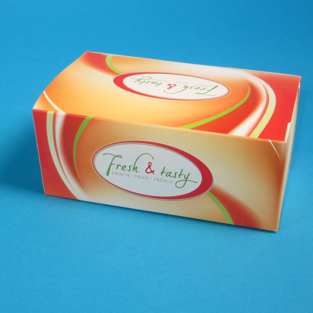 Snack Faltbox Chickenbox "Fresh & Tasty" 500St