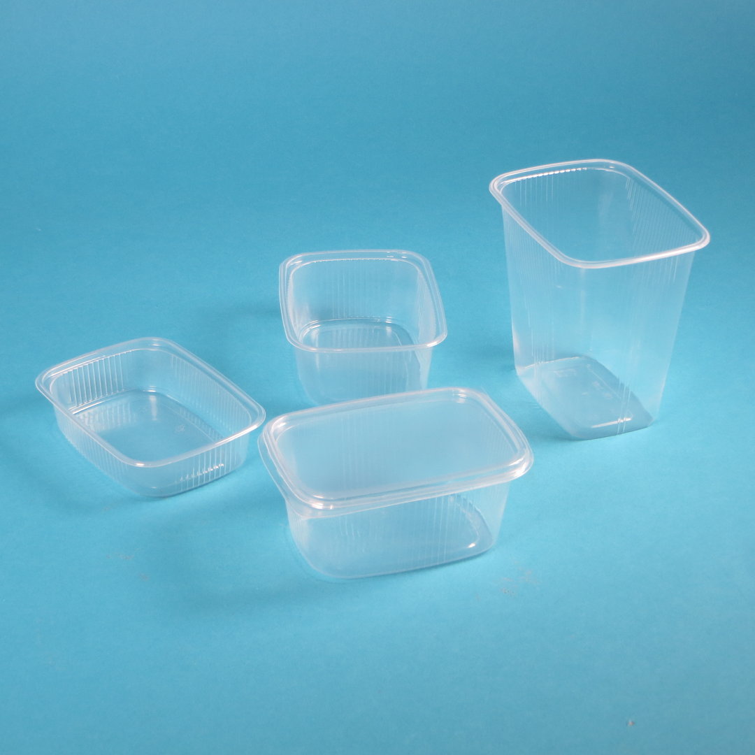 250 Feinkostbecher Verpackungsbecher mit Deckel 250 ml Salatbox MADE in GERMANY 