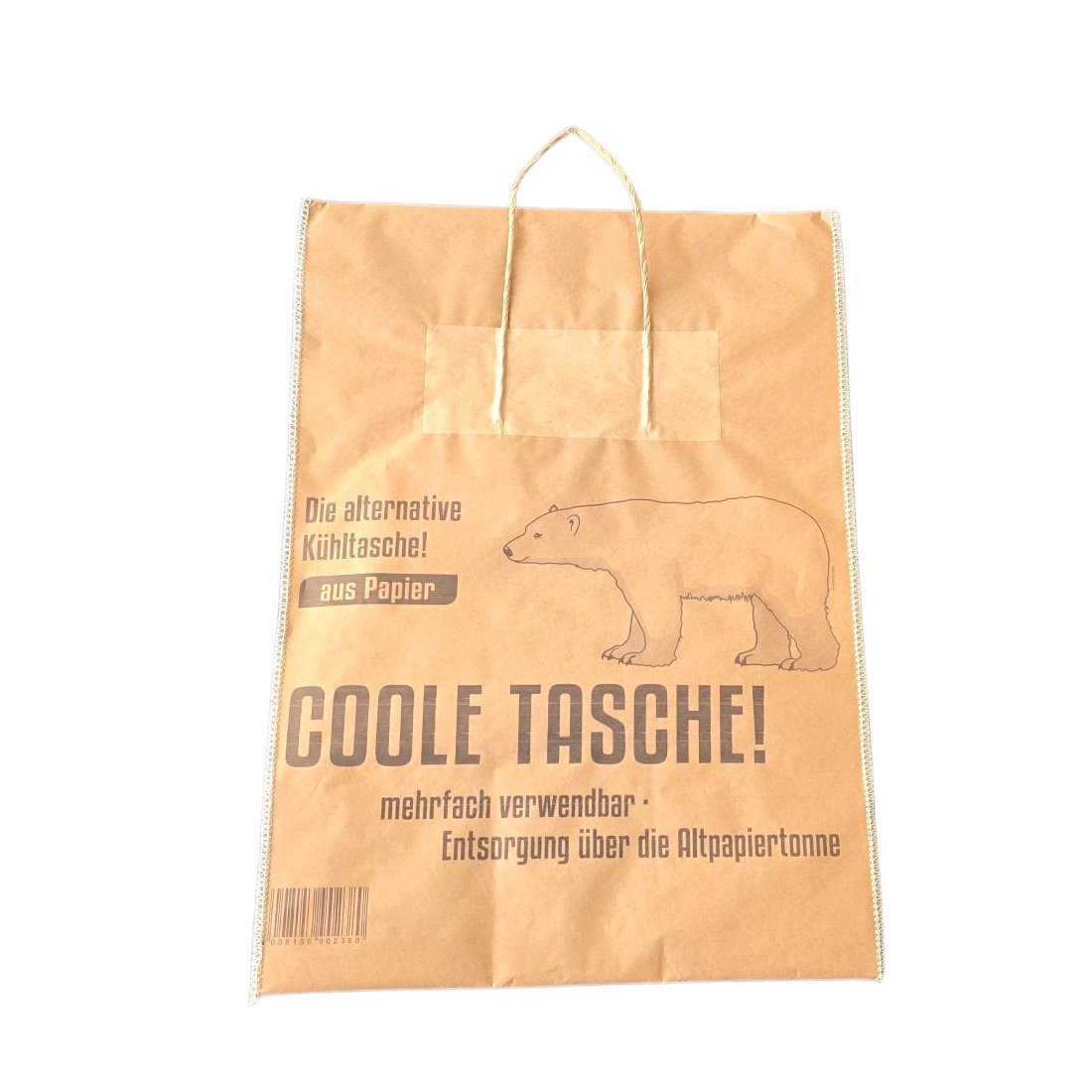 Bio Tiefkühl/Thermo Tragetaschen aus Papier 38x52cm 3-lagig 80St