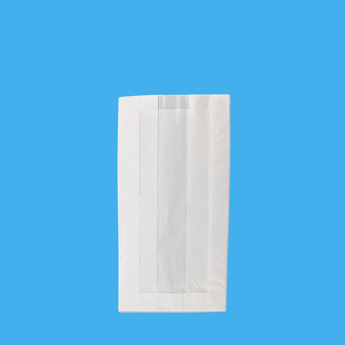 Metzgerfaltenbeutel, Kraftpapier, Gefädelt 32 X 20 X 7 Cm Weiss Wurstwaren Mit 82665